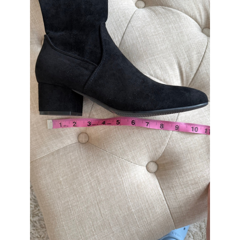 Women's NNG Black Over the Knee Boots Size 40 (9) - Picture 11 of 11